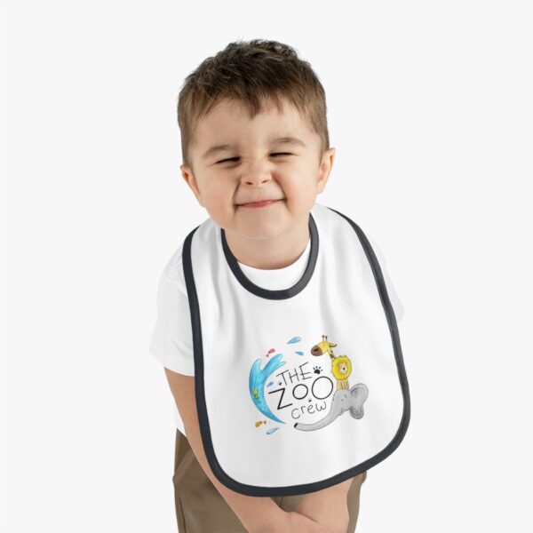 The New Zoo Crew Baby Bib – Mealtime Made Fun!
