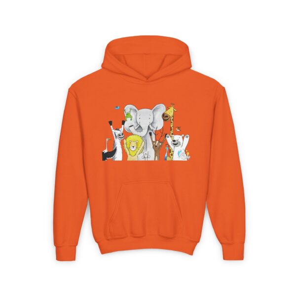 "Zoo Crew Hooded Sweatshirt – Cozy Up with Friends from Emily's Sticky Situation!" - Image 7