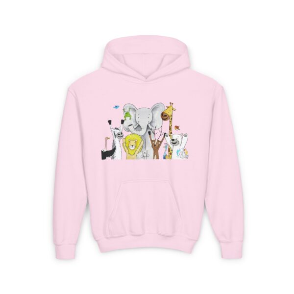 "Zoo Crew Hooded Sweatshirt – Cozy Up with Friends from Emily's Sticky Situation!" - Image 11