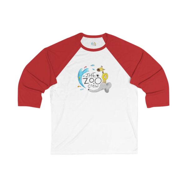 Unisex 34 Sleeve Baseball Tee - Image 7