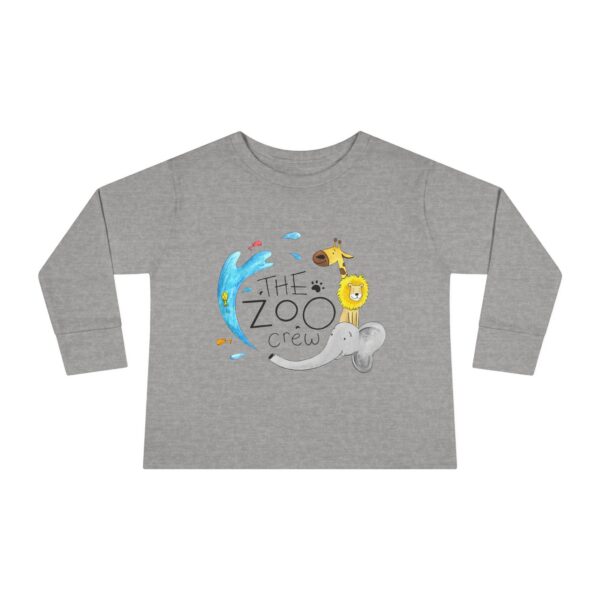 Zoo Crew Toddler Long-Sleeve Tee – Built for Adventure and Comfort! - Image 5
