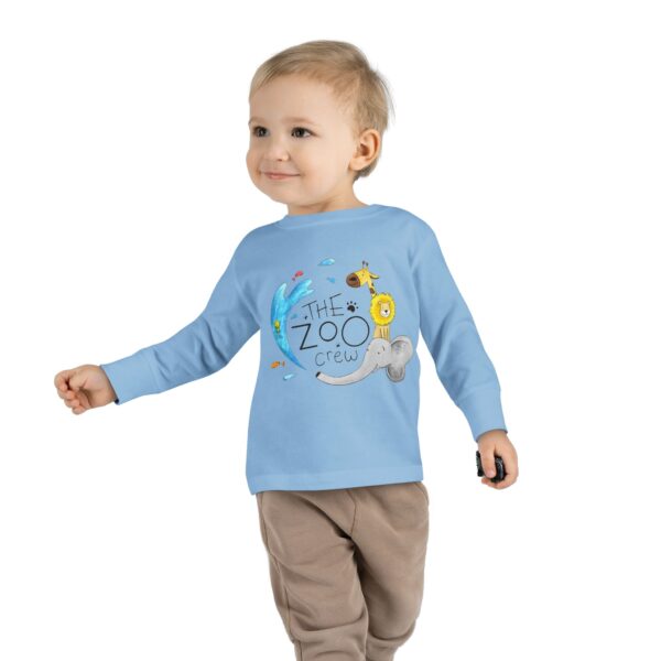 Zoo Crew Toddler Long-Sleeve Tee – Built for Adventure and Comfort! - Image 11