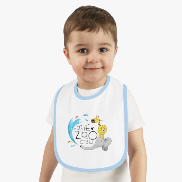 The New Zoo Crew Baby Bib – Mealtime Made Fun! - Image 5