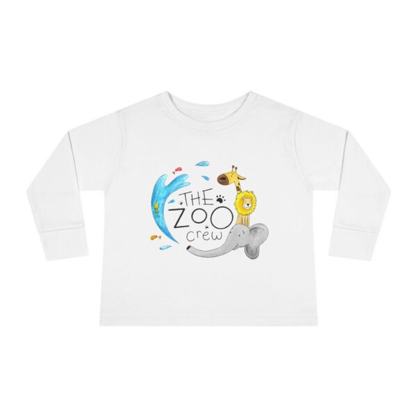 Zoo Crew Toddler Long-Sleeve Tee – Built for Adventure and Comfort! - Image 2
