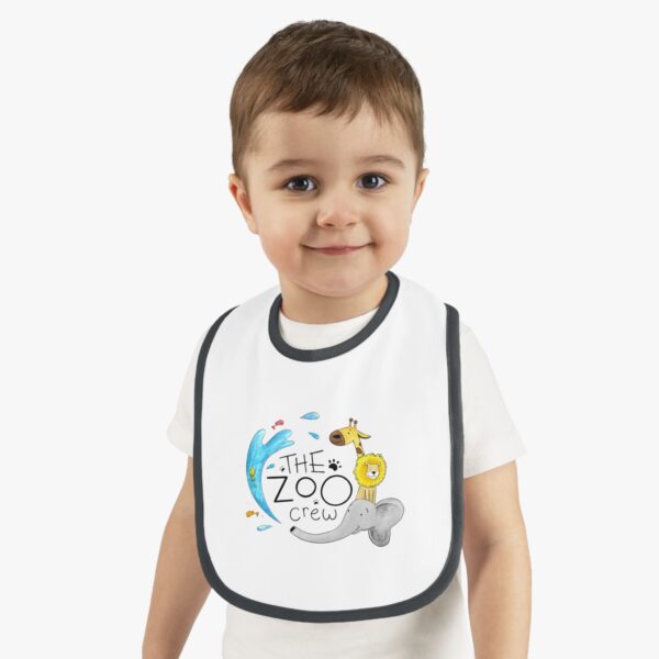 The New Zoo Crew Baby Bib – Mealtime Made Fun! - Image 3