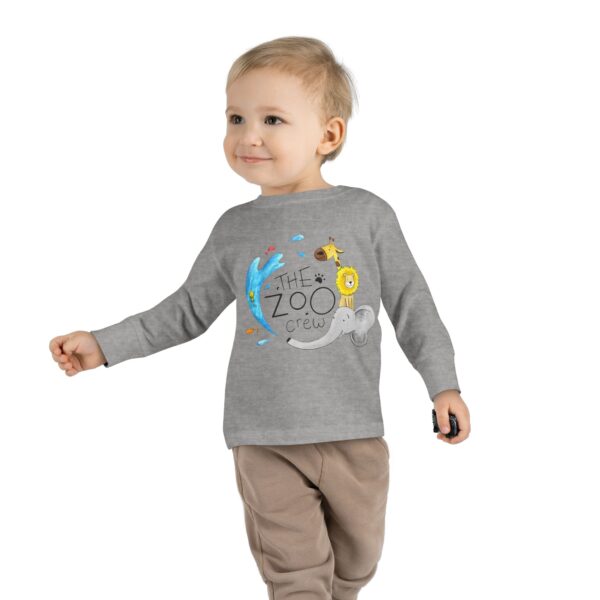 Zoo Crew Toddler Long-Sleeve Tee – Built for Adventure and Comfort! - Image 8