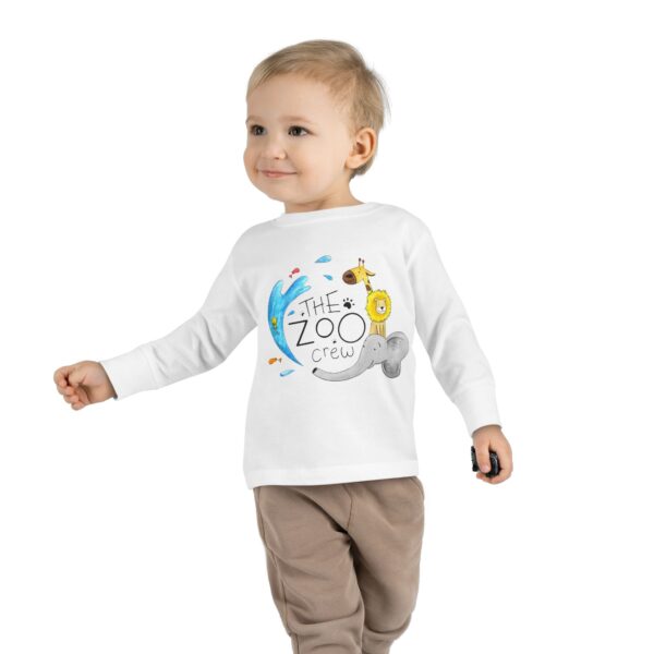 Zoo Crew Toddler Long-Sleeve Tee – Built for Adventure and Comfort! - Image 4