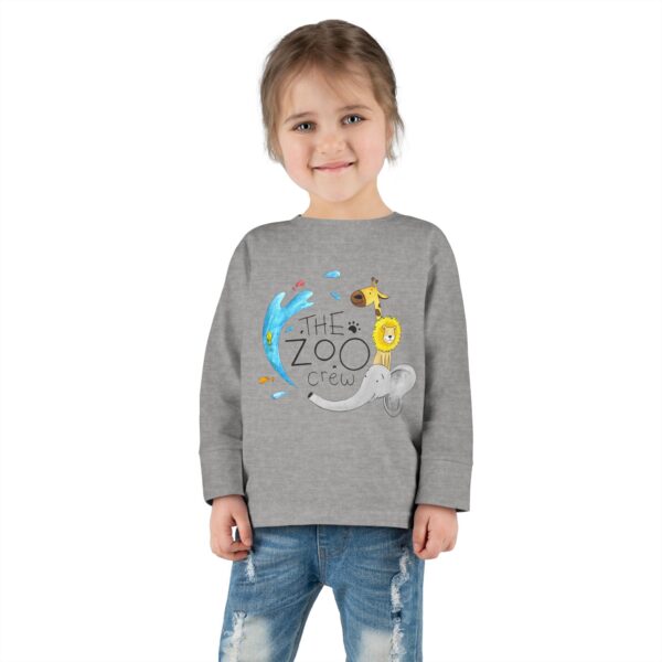 Zoo Crew Toddler Long-Sleeve Tee – Built for Adventure and Comfort! - Image 7