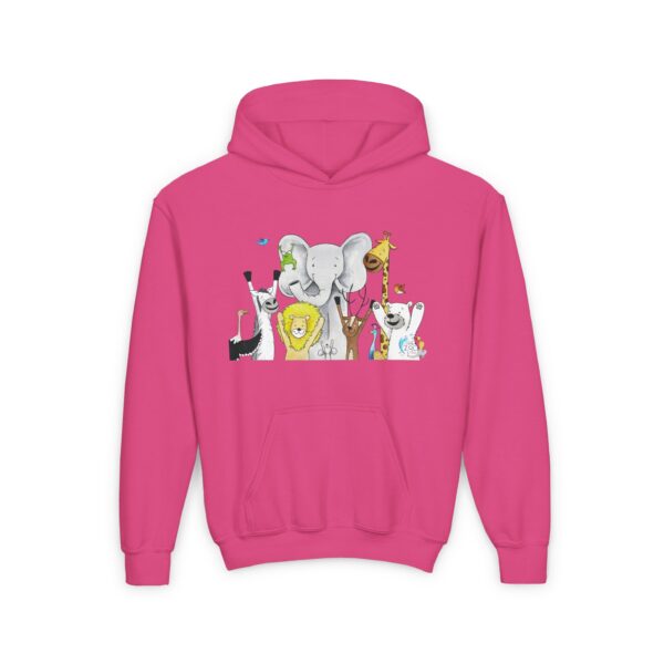 "Zoo Crew Hooded Sweatshirt – Cozy Up with Friends from Emily's Sticky Situation!" - Image 13