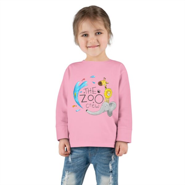Zoo Crew Toddler Long-Sleeve Tee – Built for Adventure and Comfort! - Image 16