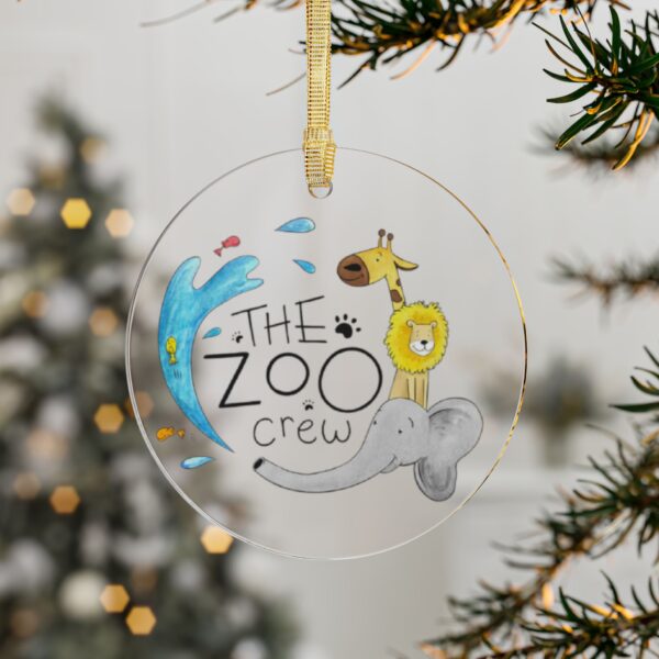 Zoo Crew Christmas Magic Ornament – Celebrate the Season with Adventure and Joy!