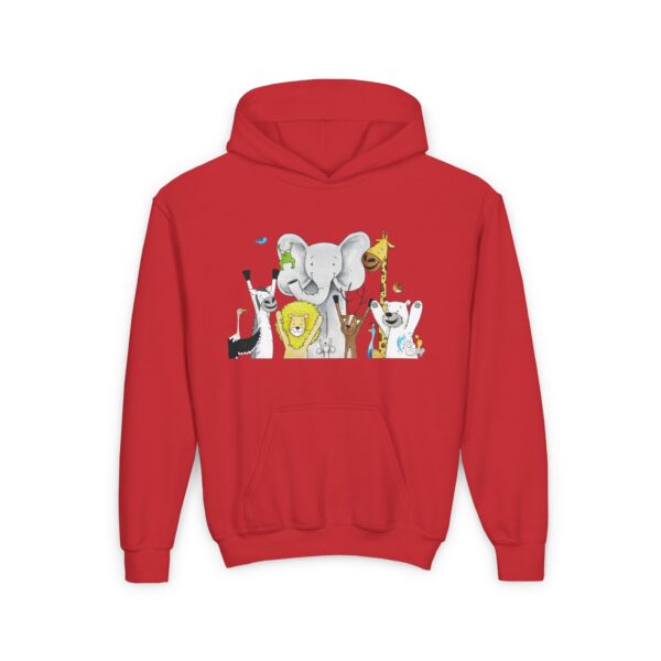 "Zoo Crew Hooded Sweatshirt – Cozy Up with Friends from Emily's Sticky Situation!" - Image 15