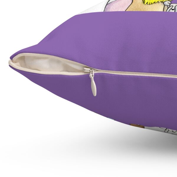 "Zoo Crew Friends Pillow – Sweet Dreams & Rise and Shine with Emily’s Sticky Situation" - Image 6