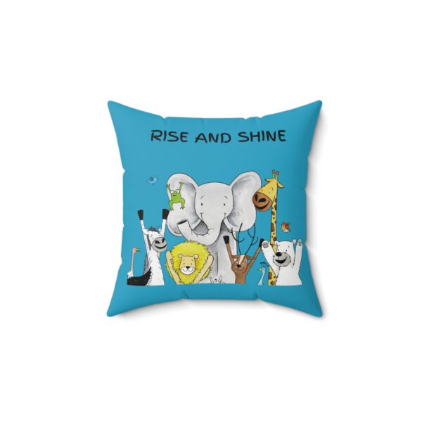 "Zoo Crew Friends Pillow – Sweet Dreams & Rise and Shine with Emily’s Sticky Situation" - Image 2