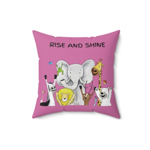 "Zoo Crew Friends Pillow – Sweet Dreams & Rise and Shine with Emily’s Sticky Situation" - Image 5