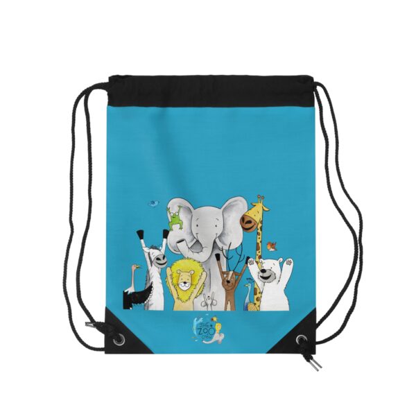Carry the Fun with The Zoo Crew Drawstring Bag! - Image 2