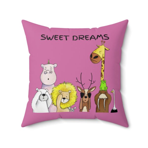 "Zoo Crew Friends Pillow – Sweet Dreams & Rise and Shine with Emily’s Sticky Situation" - Image 10