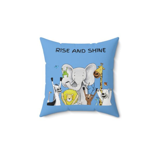 "Zoo Crew Friends Pillow – Sweet Dreams & Rise and Shine with Emily’s Sticky Situation" - Image 2
