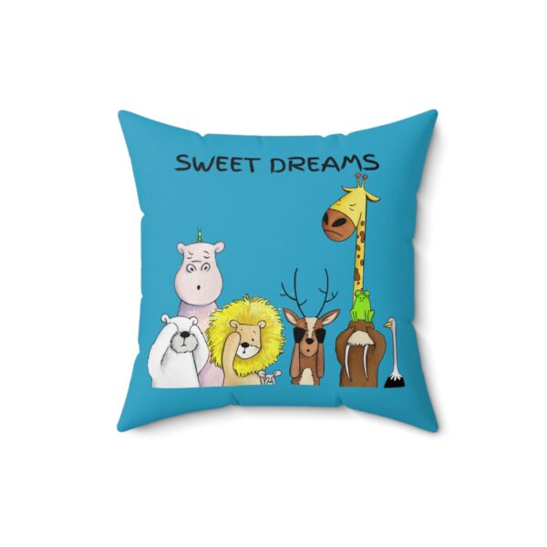 "Zoo Crew Friends Pillow – Sweet Dreams & Rise and Shine with Emily’s Sticky Situation" - Image 4
