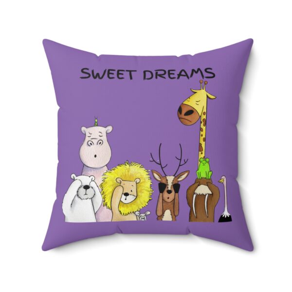 "Zoo Crew Friends Pillow – Sweet Dreams & Rise and Shine with Emily’s Sticky Situation" - Image 10