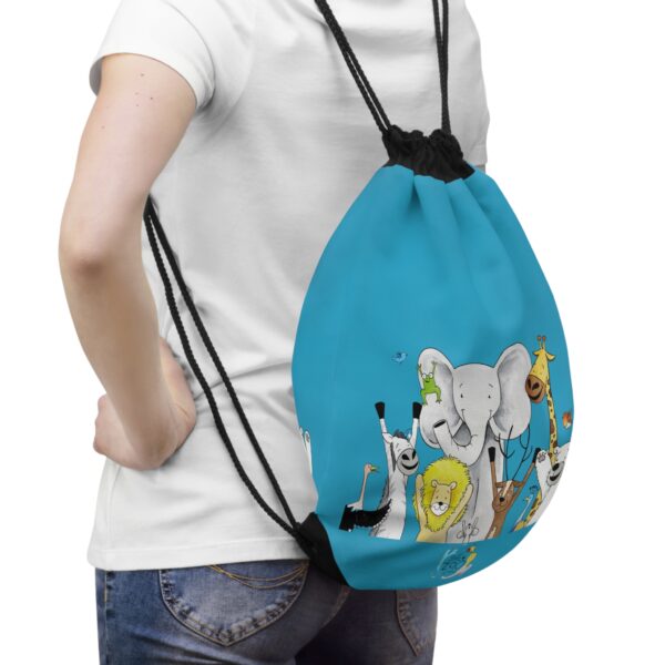 Carry the Fun with The Zoo Crew Drawstring Bag! - Image 4