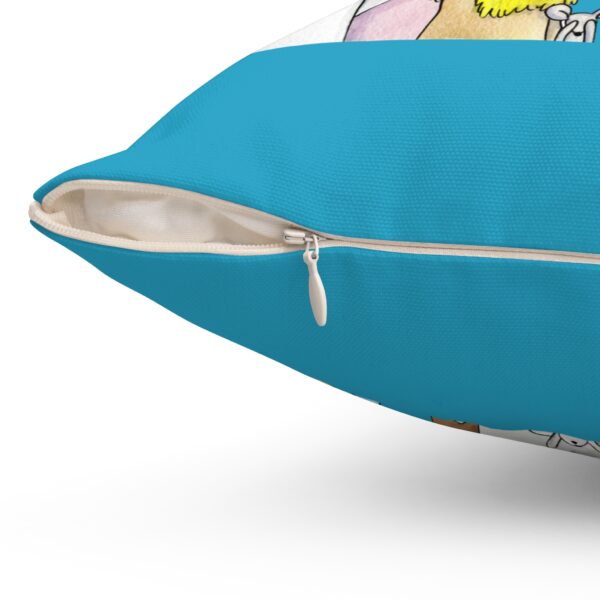 "Zoo Crew Friends Pillow – Sweet Dreams & Rise and Shine with Emily’s Sticky Situation" - Image 3