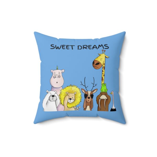 "Zoo Crew Friends Pillow – Sweet Dreams & Rise and Shine with Emily’s Sticky Situation" - Image 4
