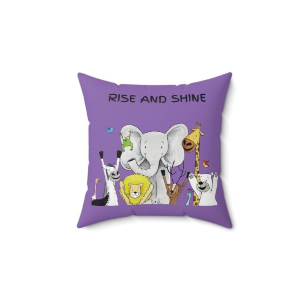 "Zoo Crew Friends Pillow – Sweet Dreams & Rise and Shine with Emily’s Sticky Situation" - Image 2