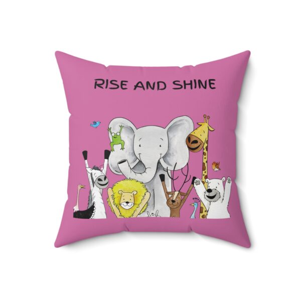 "Zoo Crew Friends Pillow – Sweet Dreams & Rise and Shine with Emily’s Sticky Situation" - Image 8